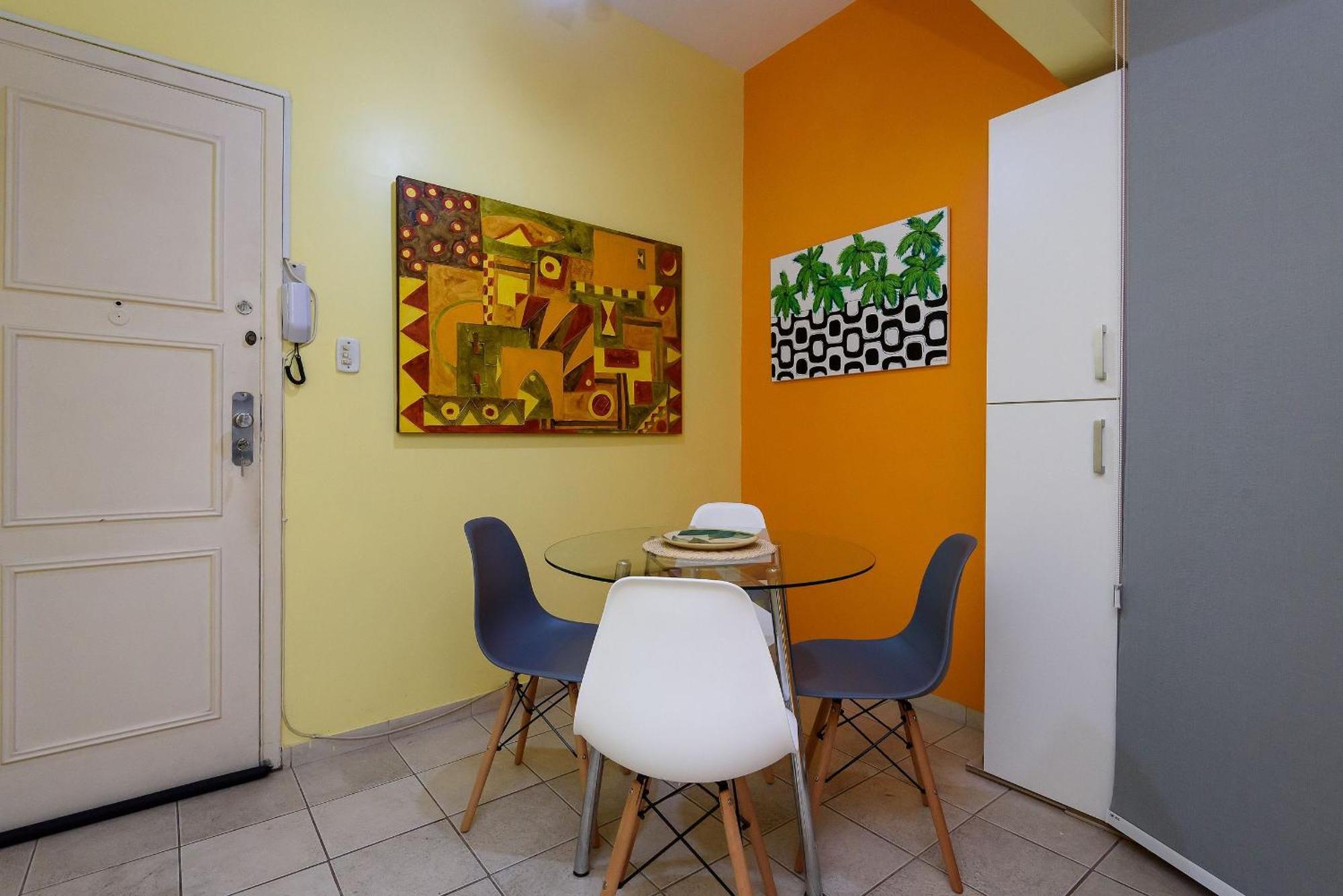Omar Do Rio - Sl 1004 Qto&sala Silencioso, Internet 120mbps E Smart Tv A 5 Minutos A Pé Praias De Copacabana, Ipanema E Arpoador E 100 Metros Do Metro Appartement *
