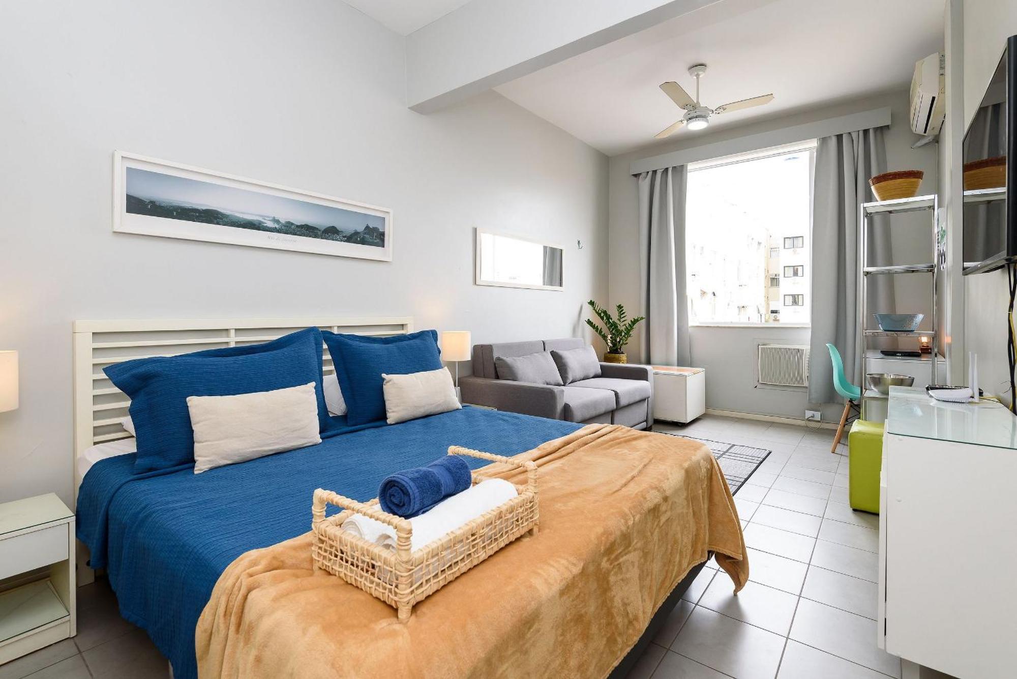 Omar Do Rio - Sl 1004 Qto&sala Silencioso, Internet 120mbps E Smart Tv A 5 Minutos A Pé Praias De Copacabana, Ipanema E Arpoador E 100 Metros Do Metro Rio de Janeiro